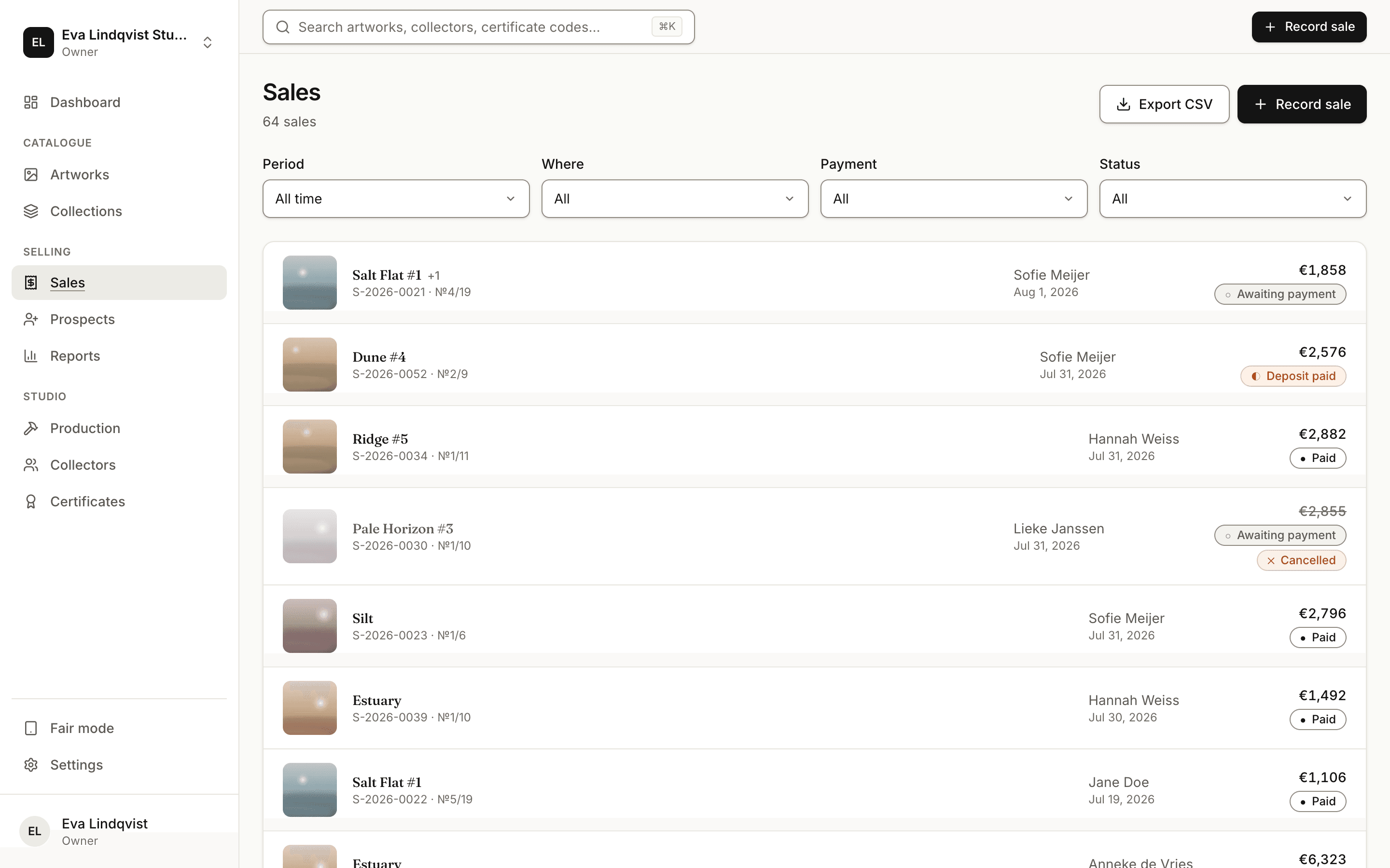 Sales